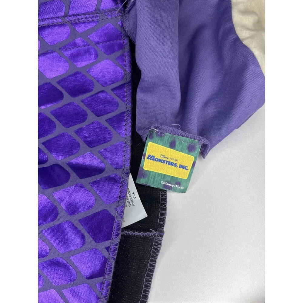 Disney Pixar Monsters Inc. Boo Toddler Costume Size S/P (2T) Purple NWOT